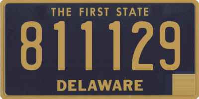 DE license plate 811129