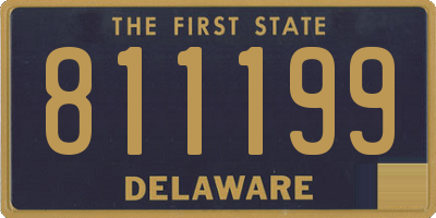 DE license plate 811199