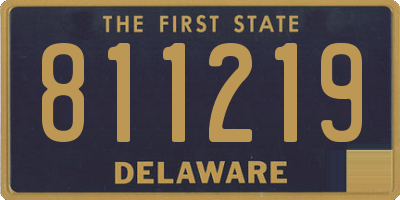 DE license plate 811219