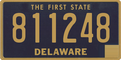 DE license plate 811248