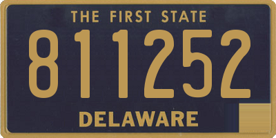 DE license plate 811252