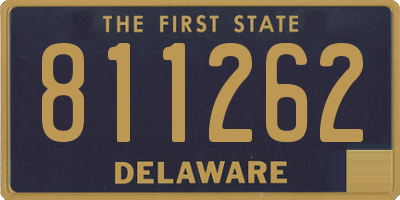 DE license plate 811262