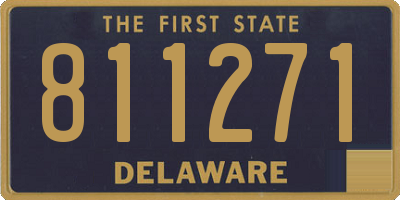 DE license plate 811271