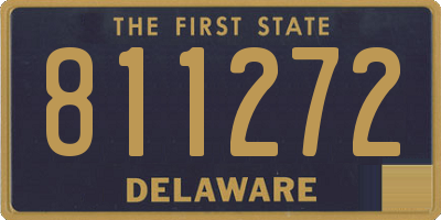 DE license plate 811272