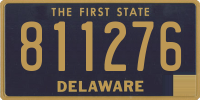 DE license plate 811276