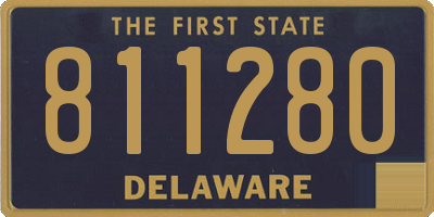 DE license plate 811280