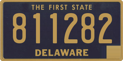 DE license plate 811282