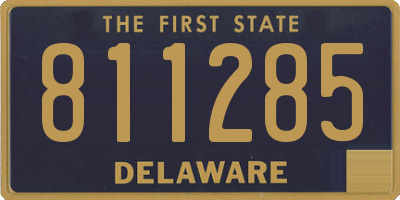 DE license plate 811285