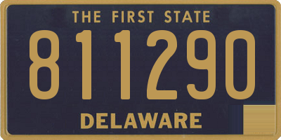 DE license plate 811290