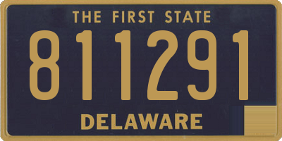 DE license plate 811291