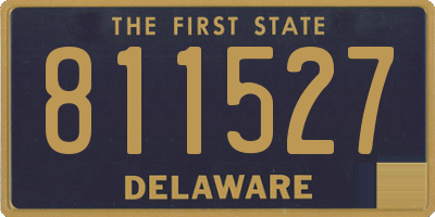 DE license plate 811527