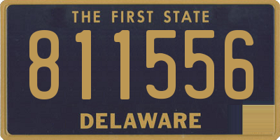 DE license plate 811556