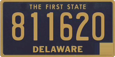 DE license plate 811620