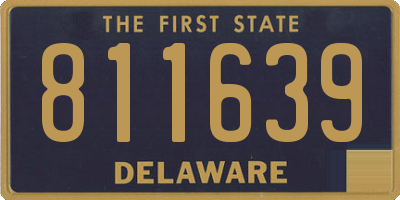 DE license plate 811639
