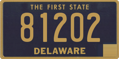 DE license plate 81202