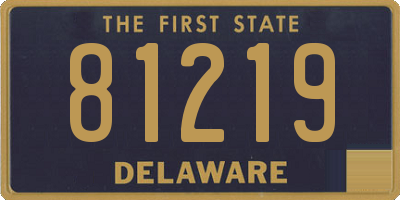 DE license plate 81219