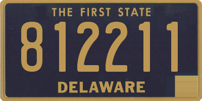 DE license plate 812211
