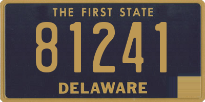 DE license plate 81241