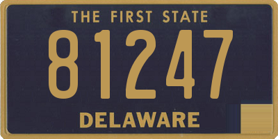 DE license plate 81247