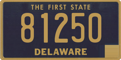 DE license plate 81250