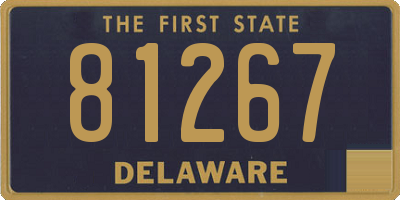 DE license plate 81267