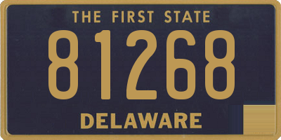 DE license plate 81268