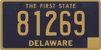 DE license plate 81269