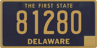 DE license plate 81280
