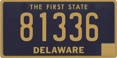 DE license plate 81336
