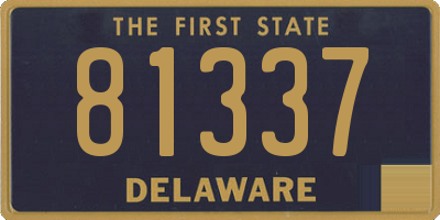 DE license plate 81337