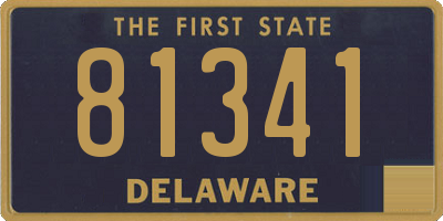 DE license plate 81341