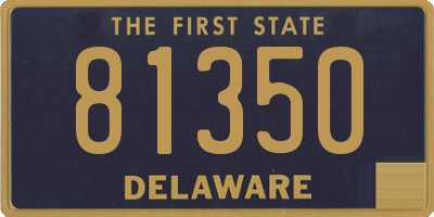DE license plate 81350