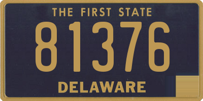 DE license plate 81376