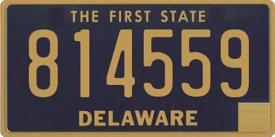 DE license plate 814559