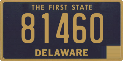 DE license plate 81460