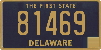 DE license plate 81469