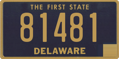 DE license plate 81481