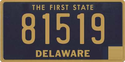 DE license plate 81519