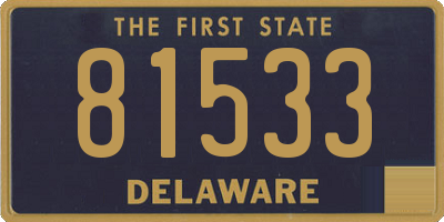 DE license plate 81533