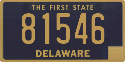 DE license plate 81546