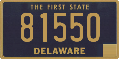 DE license plate 81550
