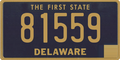 DE license plate 81559