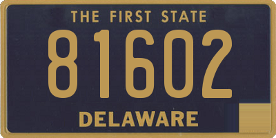 DE license plate 81602