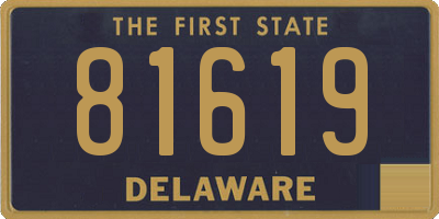 DE license plate 81619