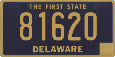 DE license plate 81620