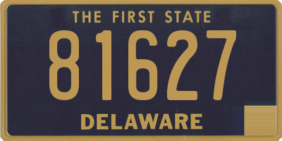 DE license plate 81627