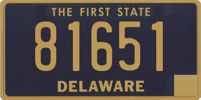 DE license plate 81651