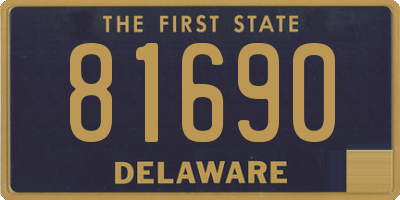 DE license plate 81690
