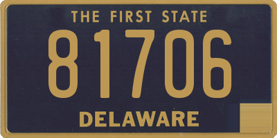 DE license plate 81706