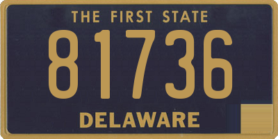 DE license plate 81736